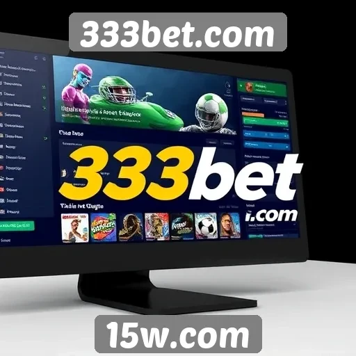 Análise da interface de usuário do site 333bet