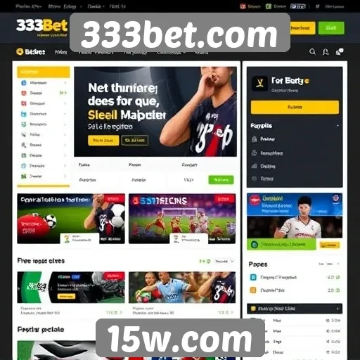 Análise da interface do usuário do site 333bet
